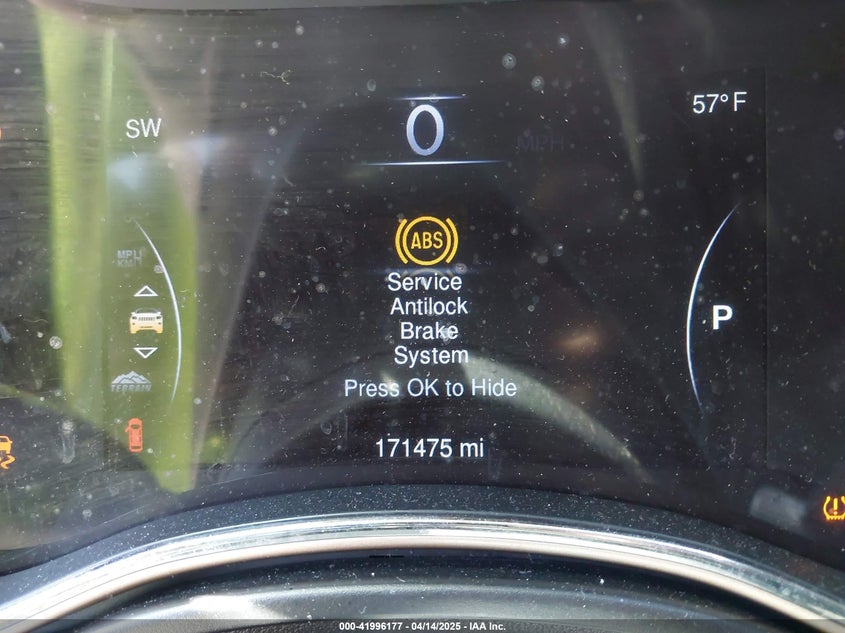2014 JEEP GRAND CHEROKEE VIN: 1C4RJFBG9EC478215