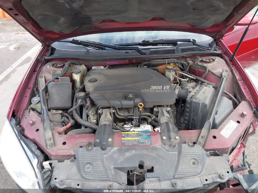 2008 Chevrolet Impala Lt VIN: 2G1WC583981252254 Lot: 41996446