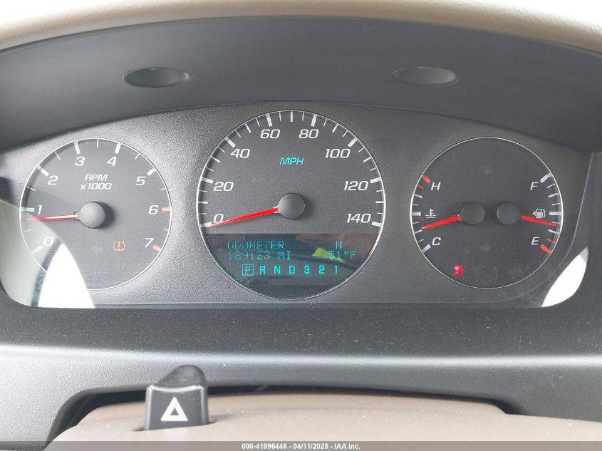 2008 Chevrolet Impala Lt VIN: 2G1WC583981252254 Lot: 41996446