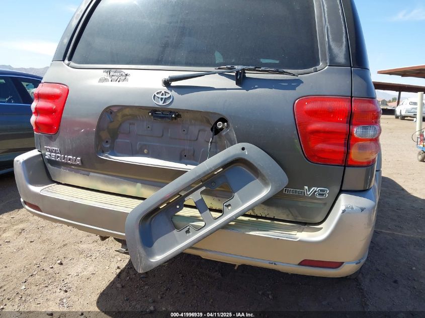 2004 Toyota Sequoia Sr5 V8 VIN: 5TDZT34A84F215261 Lot: 41996939