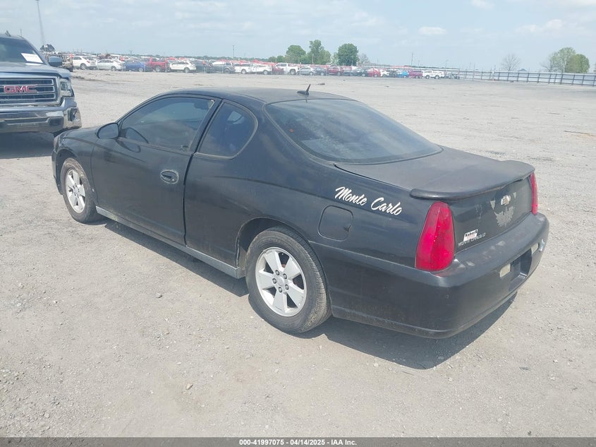 2006 CHEVROLET MONTE CARLO VIN: 2G1WM16K869317500