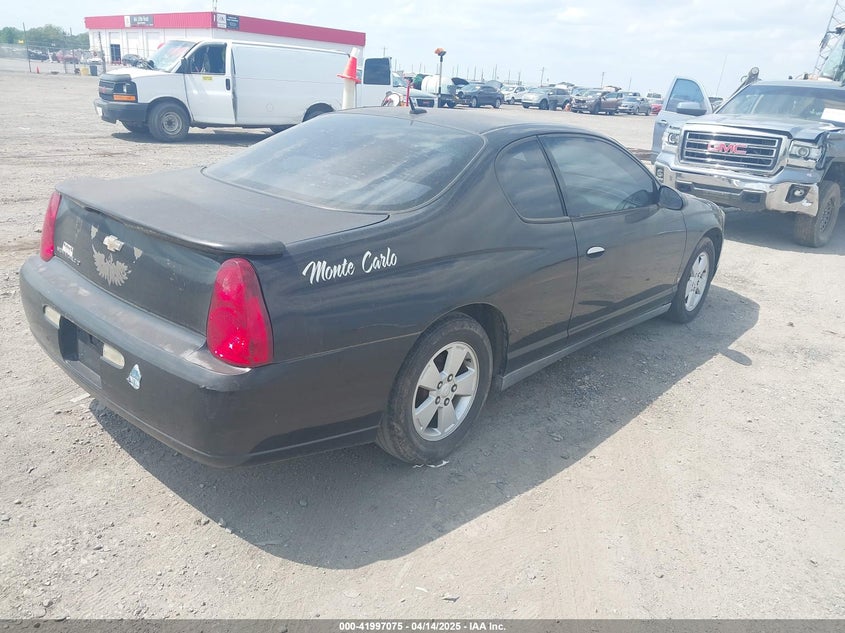 2006 CHEVROLET MONTE CARLO VIN: 2G1WM16K869317500