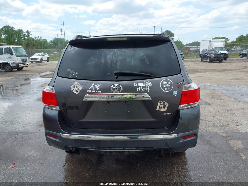 2012 TOYOTA HIGHLANDER VIN: 5TDBK3EH6CS167046
