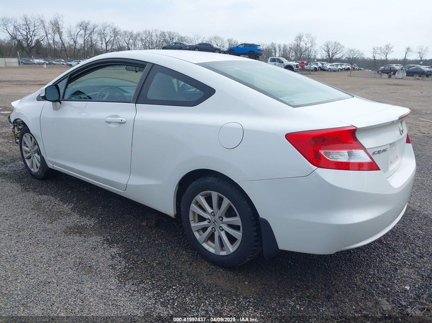 2012 HONDA CIVIC VIN: 2HGFG3B86CH504886