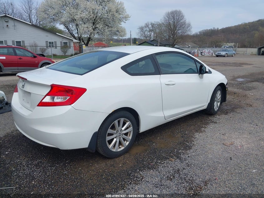2012 HONDA CIVIC VIN: 2HGFG3B86CH504886