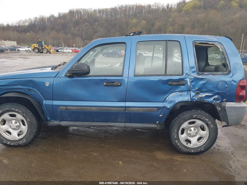 2006 JEEP LIBERTY VIN: 1J4GL48K86W232591