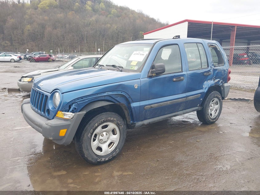 2006 JEEP LIBERTY VIN: 1J4GL48K86W232591