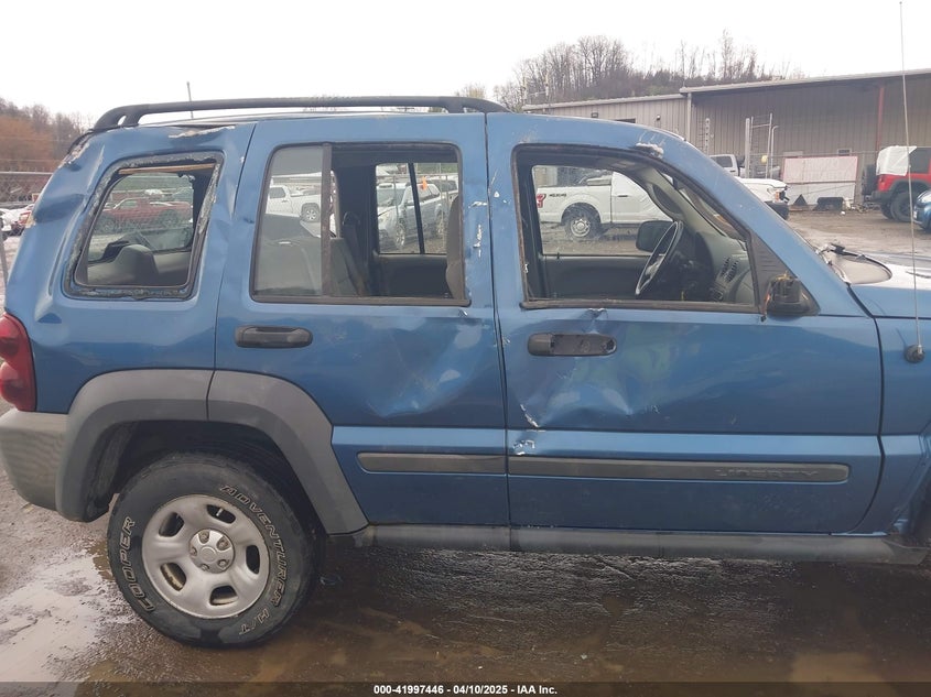 2006 JEEP LIBERTY VIN: 1J4GL48K86W232591