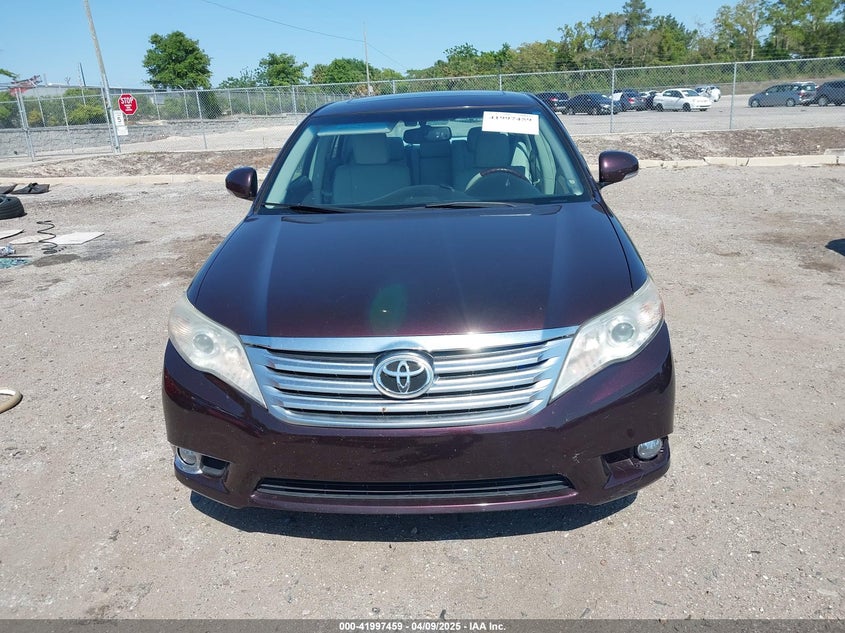 2012 TOYOTA AVALON VIN: 4T1BK3DB6CU446971