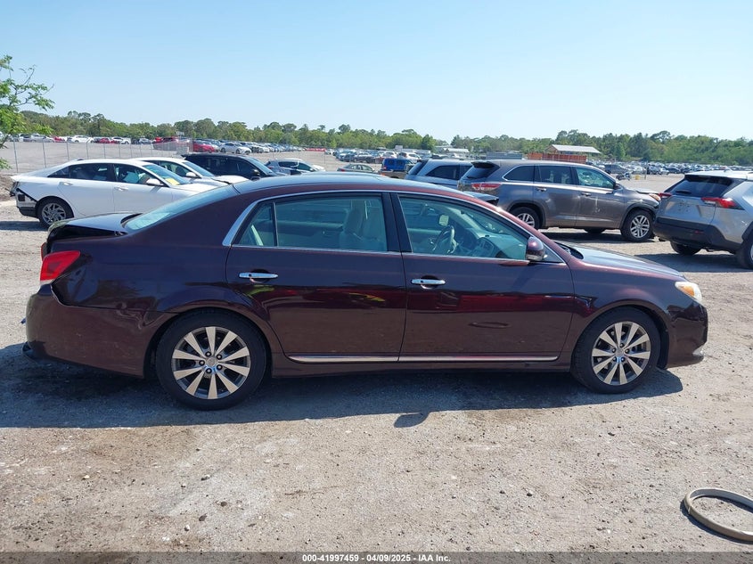2012 TOYOTA AVALON VIN: 4T1BK3DB6CU446971