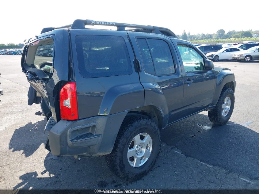 2008 NISSAN XTERRA VIN: 5N1AN08W48C541265