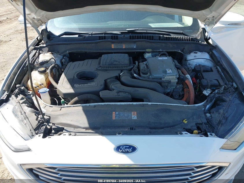 VIN 3FA6P0LU8HR396572 2017 FORD FUSION HYBRID SE