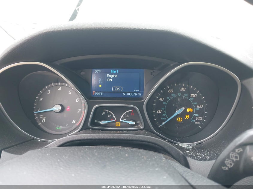 2014 FORD FOCUS VIN: 1FADP3K20EL183084