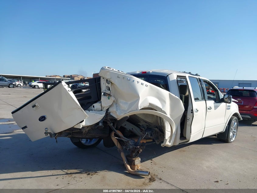 2008 FORD F-150 VIN: 1FTRW12538FA23222