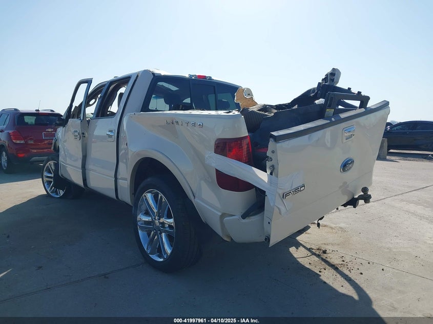 2008 FORD F-150 VIN: 1FTRW12538FA23222