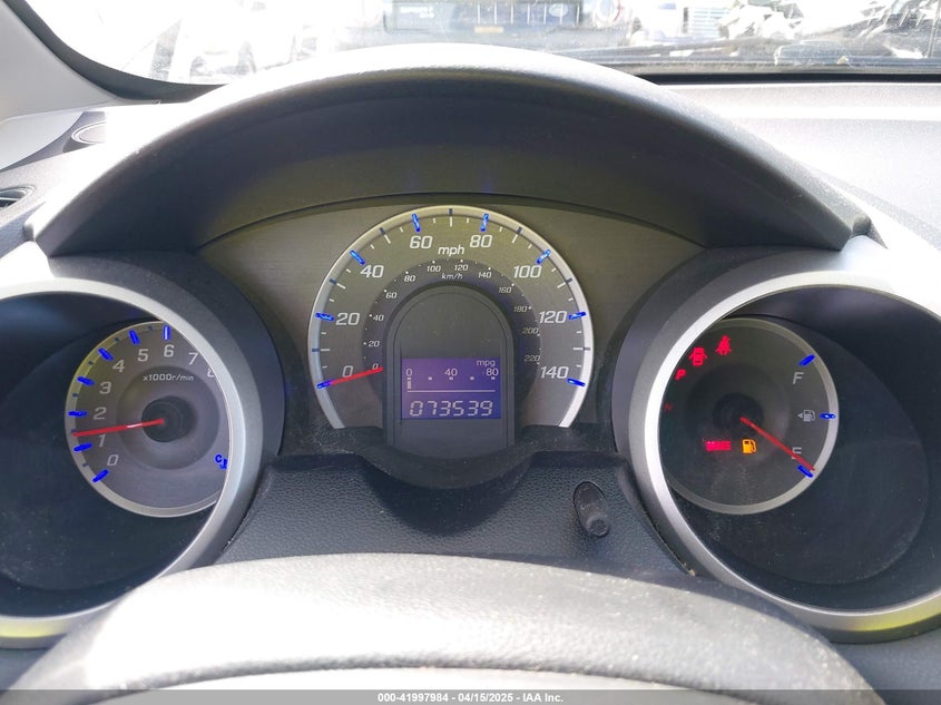 2012 HONDA FIT VIN: JHMGE8H35CC029427