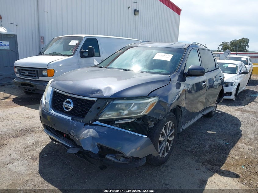 2013 NISSAN PATHFINDER VIN: 5N1AR2MNXDC647145