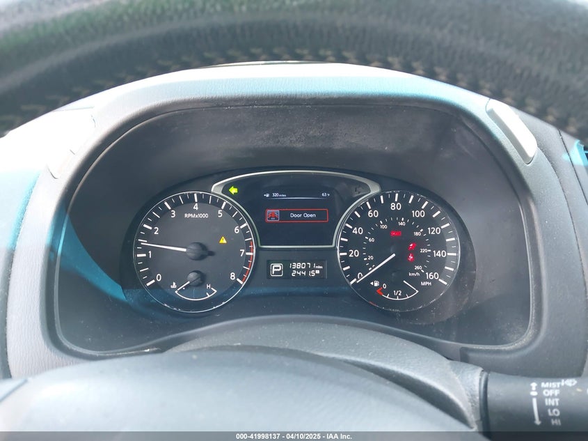 2013 NISSAN PATHFINDER VIN: 5N1AR2MNXDC647145
