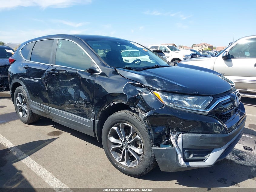 VIN 5J6RW2H58ML001395 2021 HONDA CR-V AWD EX