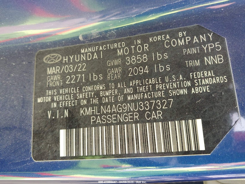 VIN 1FMSK8FH8LGC91143 2020 FORD EXPLORER LIMITED