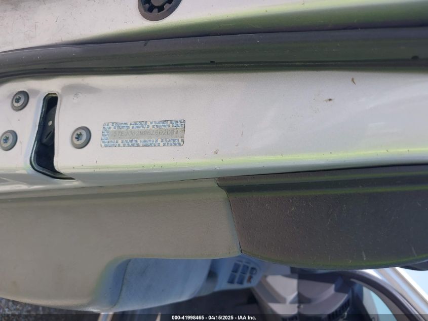 2008 Toyota Tacoma Prerunner V6 VIN: 5TEJU62N98Z502084 Lot: 41998465