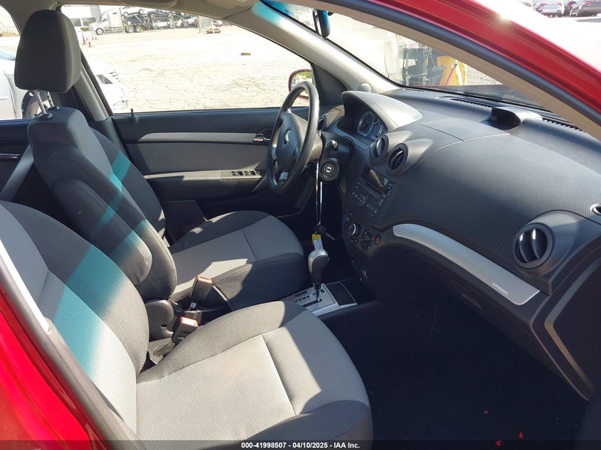 2010 CHEVROLET AVEO VIN: KL1TD6DEXAB126437