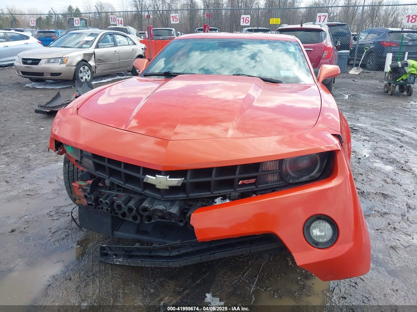 2011 CHEVROLET CAMARO VIN: 2G1FC1ED0B9120319