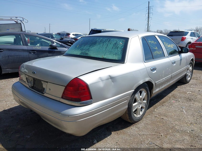 2008 FORD CROWN VICTORIA VIN: 2FAFP74V78X175272