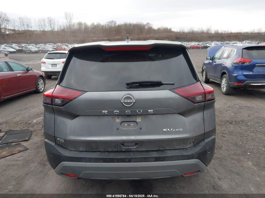 2023 Nissan Rogue Sv Intelligent Awd VIN: 5N1BT3BB7PC796332 Lot: 41998764