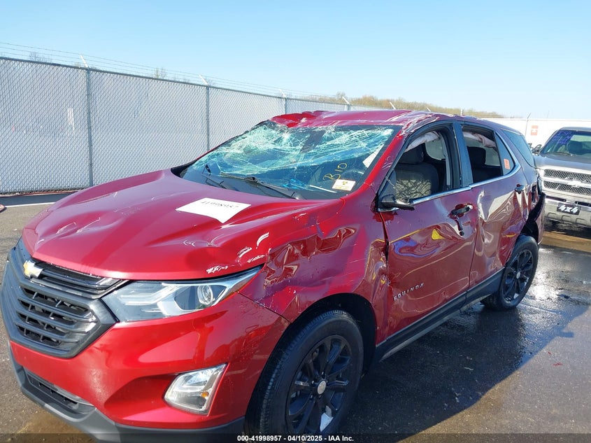 VIN 3GNAXKEV4LS525826 2020 CHEVROLET EQUINOX FWD LT 1.5L TURBO