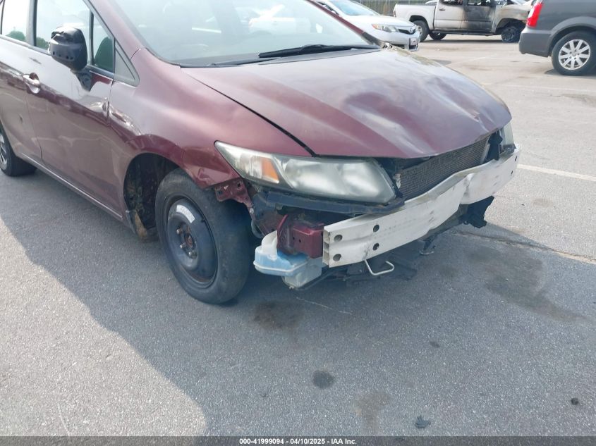 2013 Honda Civic Ex VIN: 19XFB2F83DD012038 Lot: 41999094