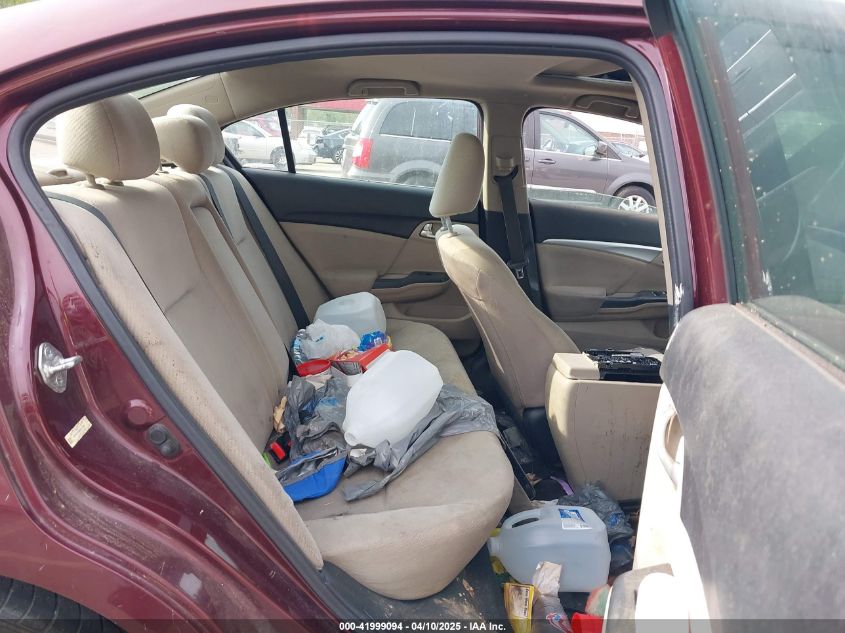 2013 Honda Civic Ex VIN: 19XFB2F83DD012038 Lot: 41999094