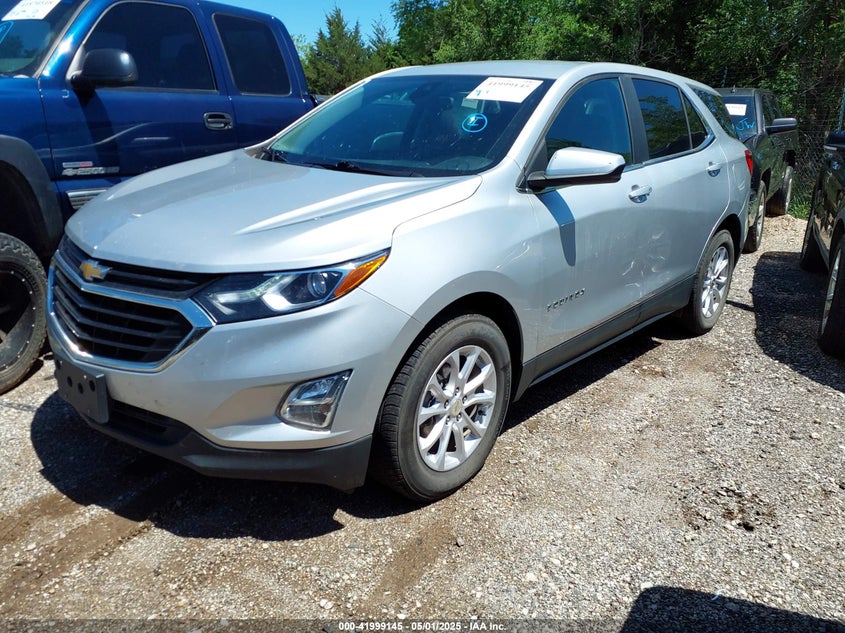 2021 Chevrolet Equinox, Front End, IAAI, VIN 3GNAXJEV0MS161822 — photo 2