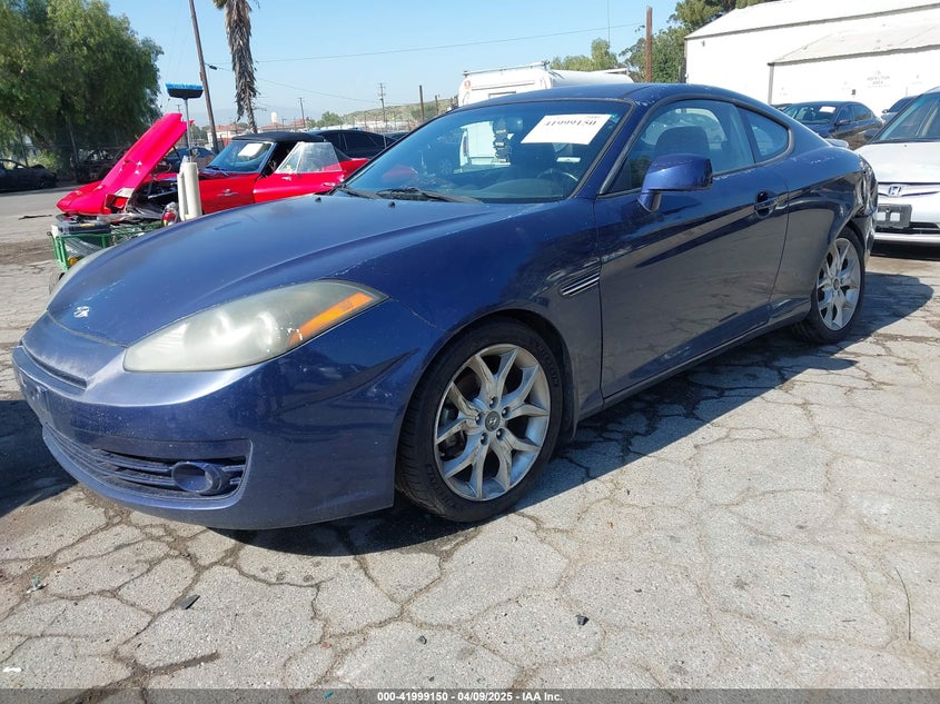2007 HYUNDAI TIBURON VIN: KMHHN66F47U250875