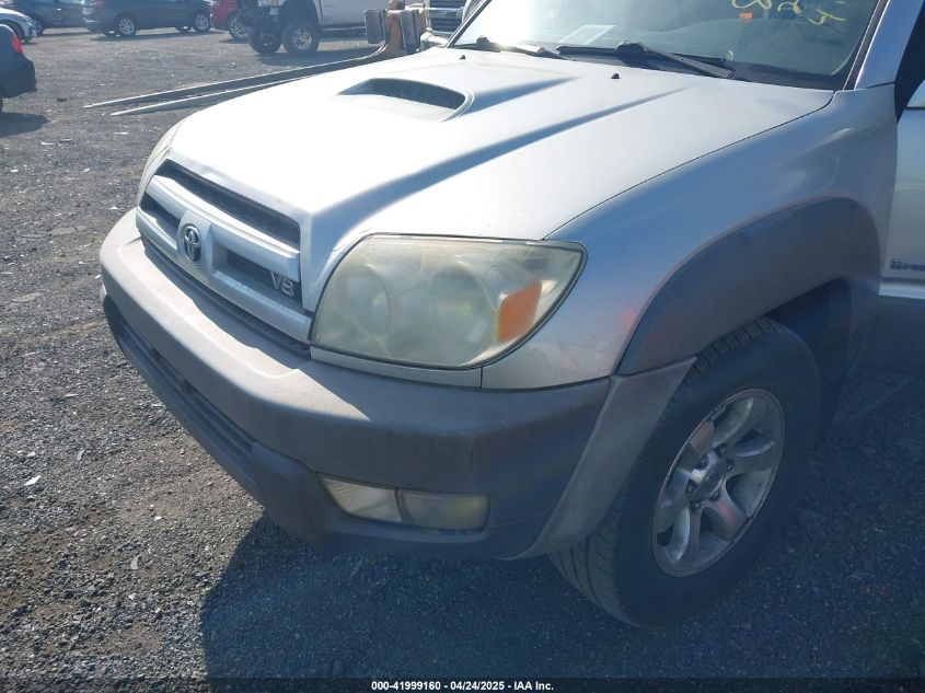 2003 Toyota 4Runner Sr5 Sport V8 VIN: JTEBT14R530019044 Lot: 41999160