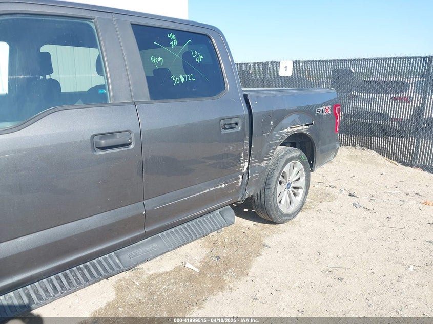 2017 FORD F150 VIN: 1FTEW1CP6HKD52874