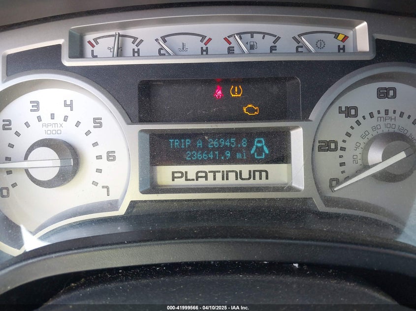 2010 FORD F-150 VIN: 1FTFW1EV1AFB45968