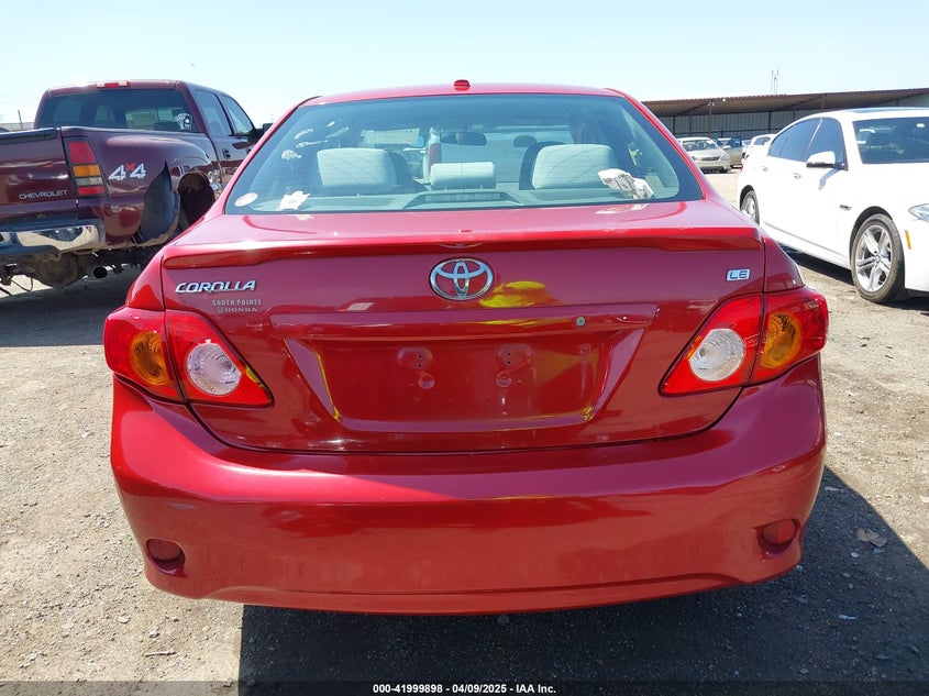 2009 TOYOTA COROLLA VIN: 1NXBU40E99Z122454