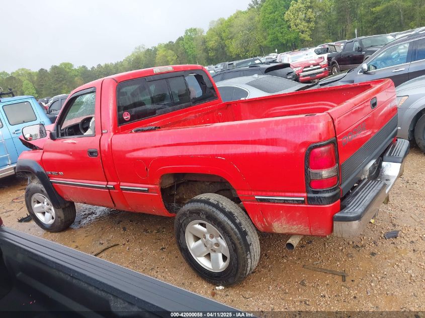 1997 Dodge Ram 1500 Lt VIN: X1B7HF16Y9VJ53535 Lot: 42000058