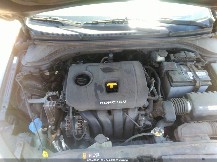 2017 HYUNDAI ELANTRA VIN: KMHD84LF8HU074624