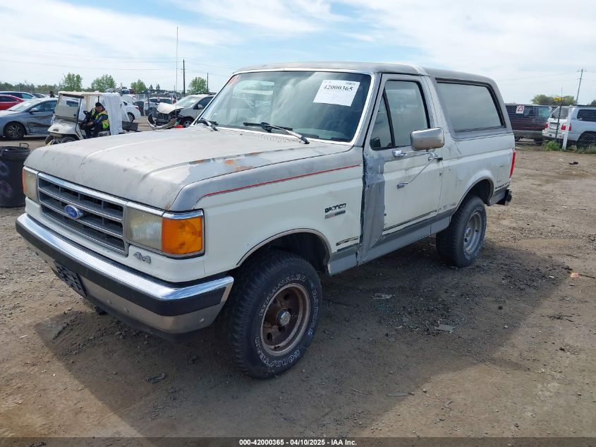 1FMEU15H4LLA84045 1990 FORD BRONCO photo no. 2