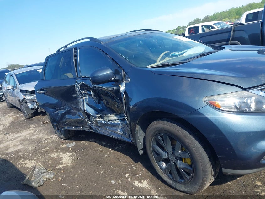 2012 NISSAN MURANO VIN: JN8AZ1MW2CW221135