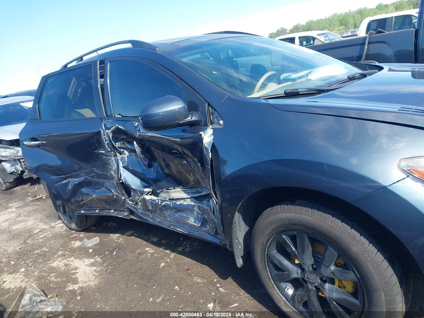 2012 NISSAN MURANO VIN: JN8AZ1MW2CW221135