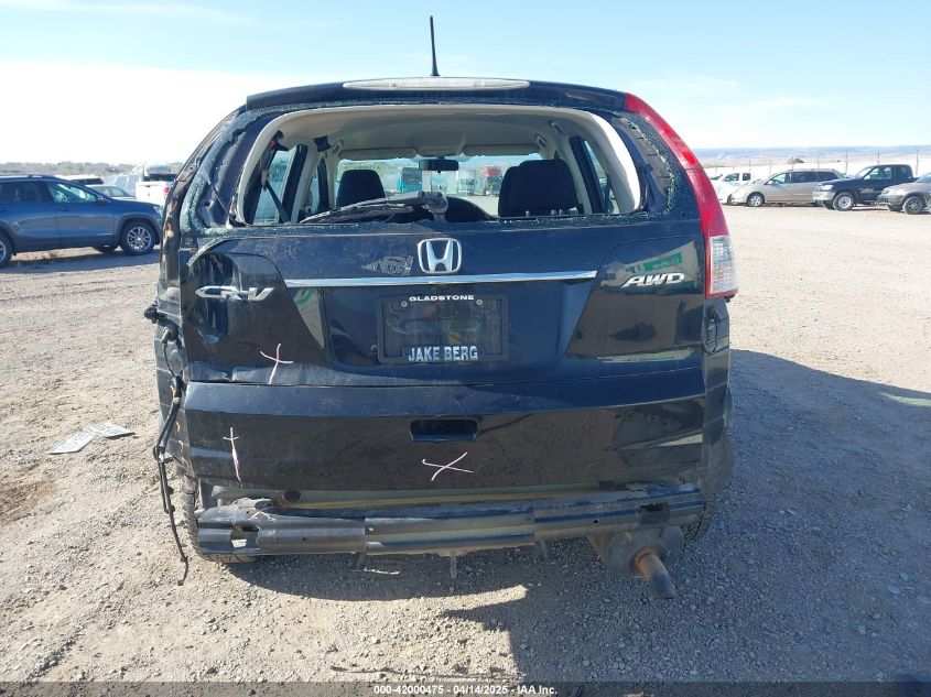 2012 Honda Cr-V Lx VIN: 2HKRM4H39CH622833 Lot: 42000475