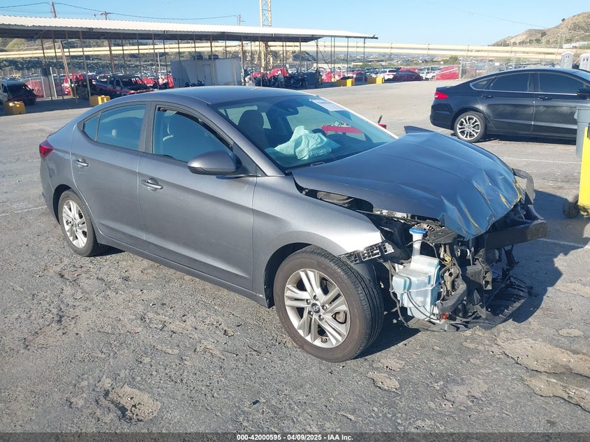 2019 HYUNDAI ELANTRA VIN: 5NPD84LF0KH422566