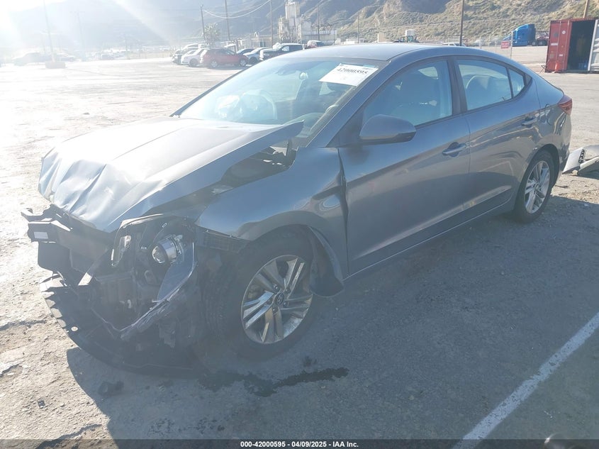 2019 HYUNDAI ELANTRA VIN: 5NPD84LF0KH422566