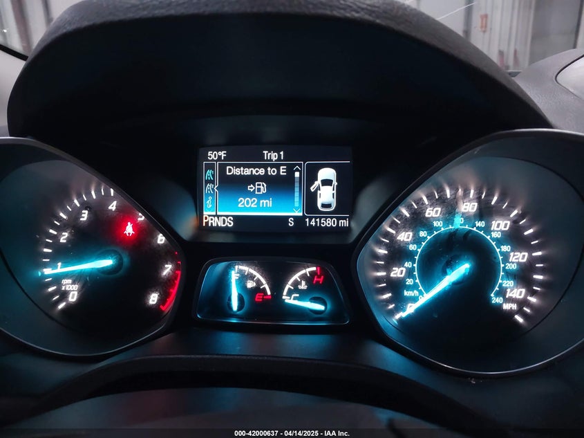 2014 FORD ESCAPE VIN: 1FMCU9G9XEUD37491