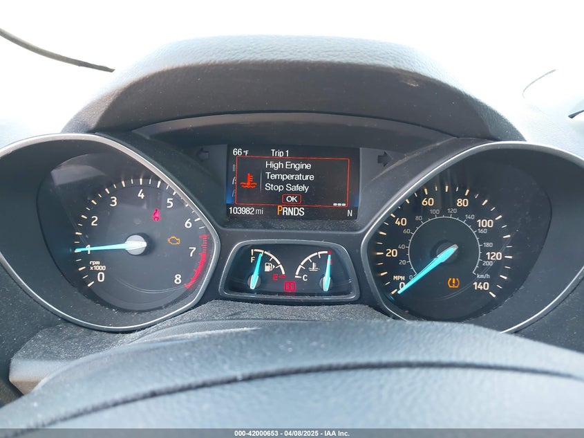 VIN 1FMCU9GD6HUC16286 2017 FORD ESCAPE SE