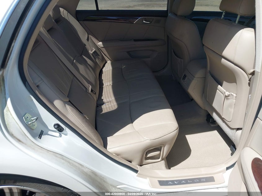 2008 TOYOTA AVALON VIN: 4T1BK36B78U288421