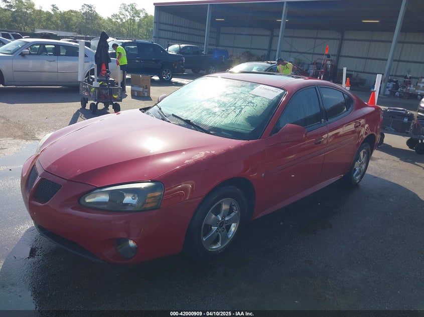 2006 PONTIAC GRAND PRIX VIN: 2G2WP552561248999